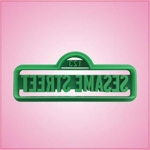 Embossed Street Sign Cookie Cutter 