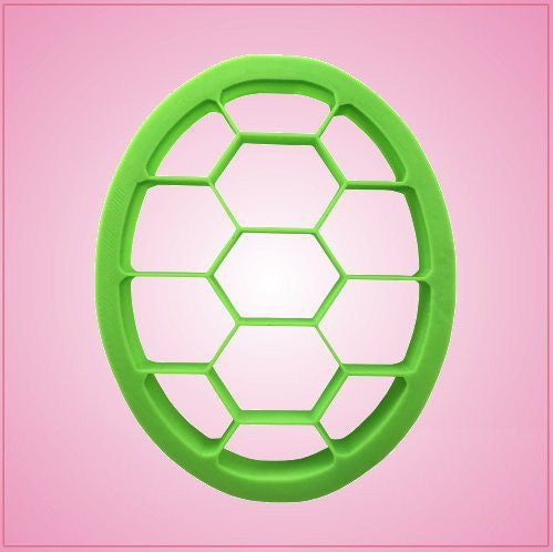 Embossed Turtle Shell Cookie Cutter 