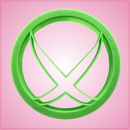 Embossed X-Box Logo Cookie Cutter 