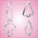 Enchanted Woodland Gnome Elf Cookie Cutter Set