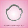 Fancy Monkey Head Cookie Cutter 