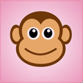 Fancy Monkey Head Cookie Cutter 