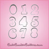 Fancy Number 3 Cookie Cutter 