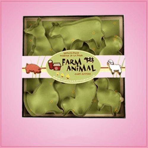 Farm Animal Cookie Cutter Set 
