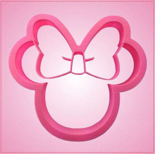 Female Mouse Head Cookie Cutter 