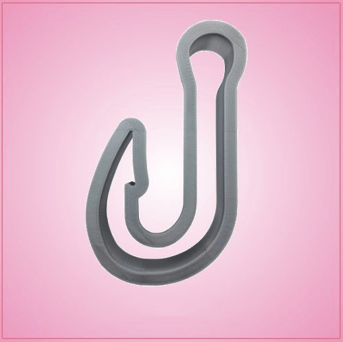 Fish Hook Cookie Cutter 