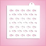 Fish Pattern Stencil