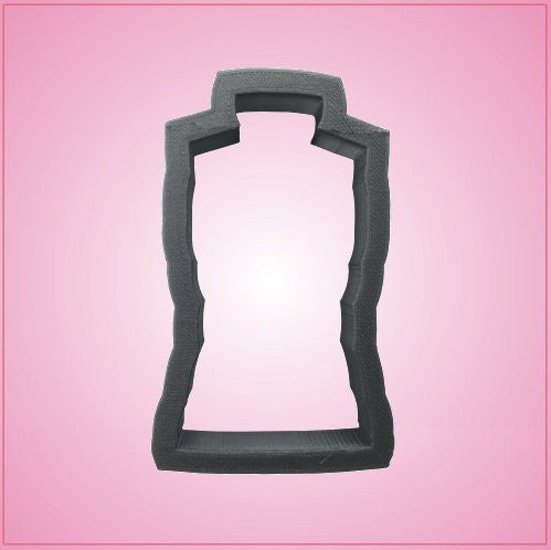 Fluffy Vest Cookie Cutter 