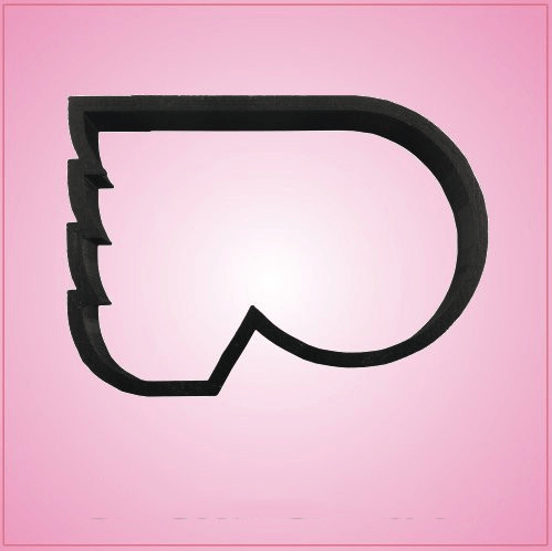 Flying Letter P Cookie Cutter 