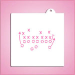 Football Play Stencil