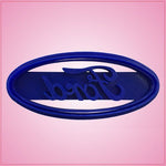 Ford Logo Cookie Cutter