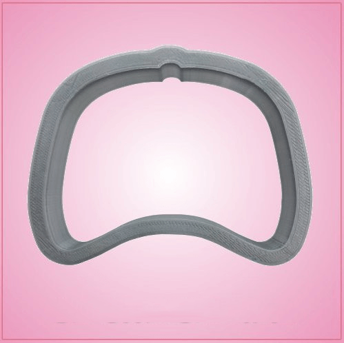 Forward Facing Baseball Cap Cookie Cutter 