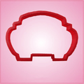 Forward Facing Car Cookie Cutter 