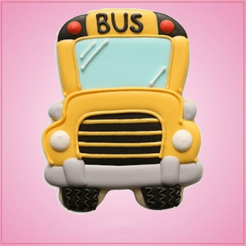 Forward Facing School Bus Cookie Cutter 