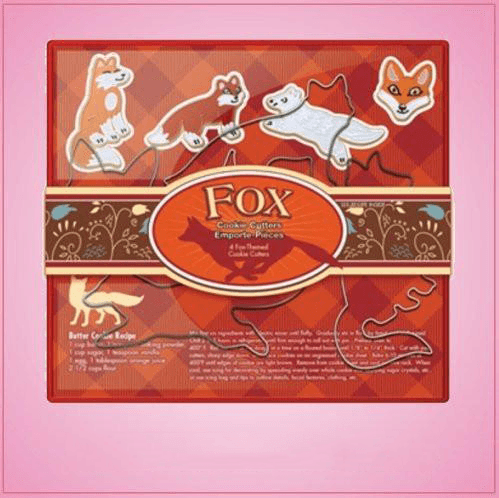 Fox Cookie Cutter Set 