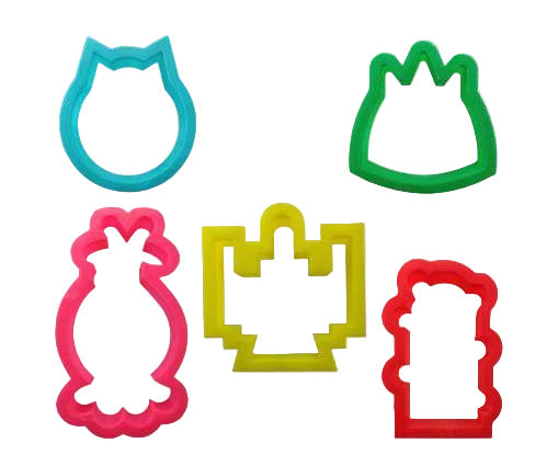 Gabba Cookie Cutter Set 