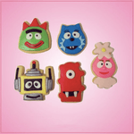 Gabba Cookie Cutter Set