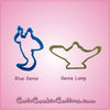 Blue Genie Cookie Cutter 