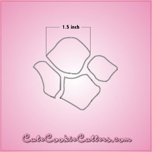 Giraffe Print Cookie Cutter Set 