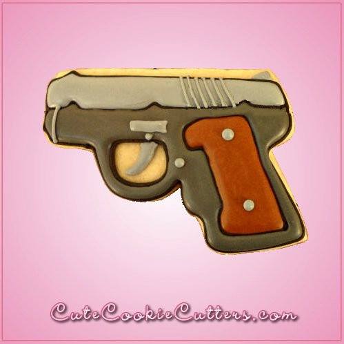 Handgun Cookie Cutter 
