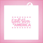God Bless America Stencil
