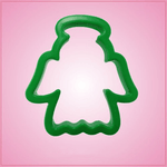 Green Angel Cookie Cutter