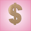 Green Dollar Sign Cookie Cutter 