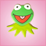 Green Frog Puppet Cookie Cutter