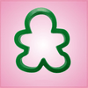 Green Gingerbread Boy Cookie Cutter 
