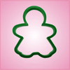 Green Gingerbread Woman Cookie Cutter 