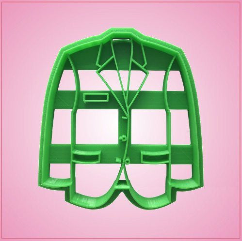 Green Jacket Cookie Cutter 