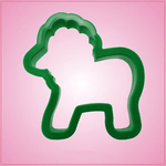 Green Lion Cookie Cutter