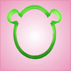 Green Ogre Cookie Cutter 