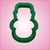 Green Snowman Cookie Cutter 
