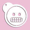Grimacing Emoji Stencil 