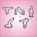Gymnast Cookie Cutter Set 