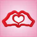 Hand Heart Cookie Cutter 