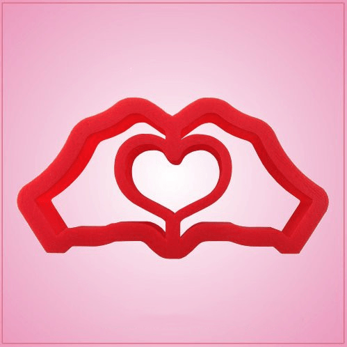 Hand Heart Cookie Cutter 