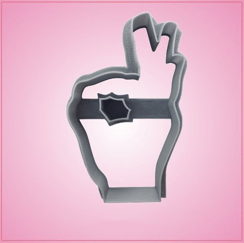 Hand OK Symbol Cookie Cutter 