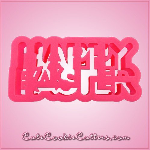 Happy Easter Cookie Cutter 