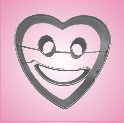 Happy Heart Cookie Cutter 
