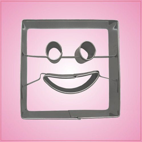 Happy Square Cookie Cutter 
