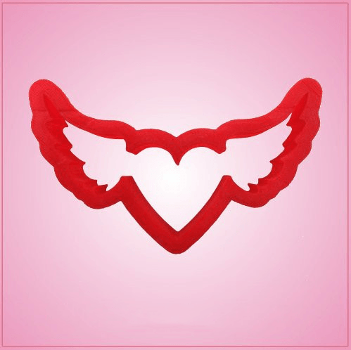Heart With Wings Cookie Cutter 