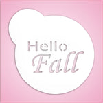 Hello Fall Stencil