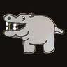 Hippo Cookie Cutter 