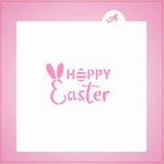 Hoppy Easter Stencil