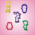 Five Emotions Cookie Cutter Set 