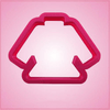 Pink Karate Gi Cookie Cutter