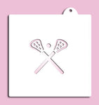 Lacrosse Stencil