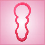 Large Baby Rattle Cookie Cutter
